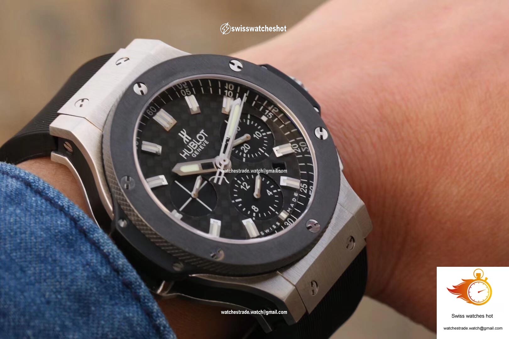 Hublot Big Bang Steel Ceramic 301.SB.131.RX HBB V6 Factory Carbon Fiber Dial 8
