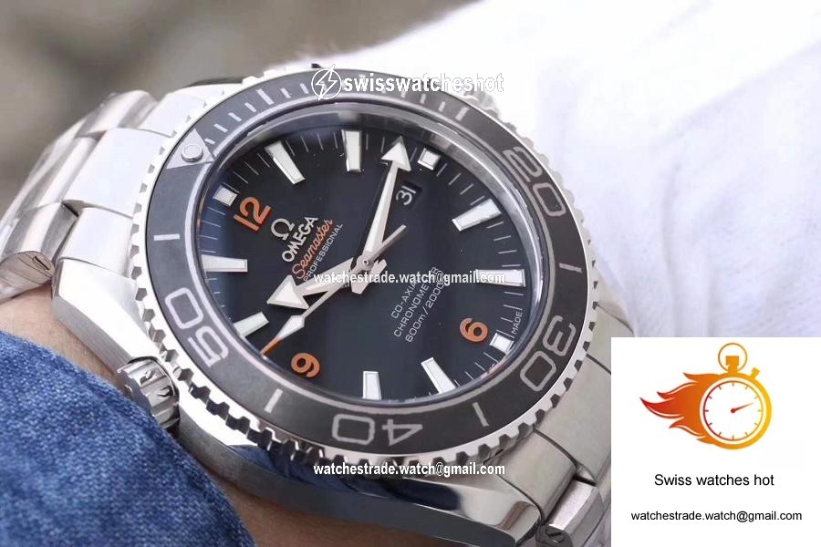 Omega Seamaster Planet Ocean 600M 45.5MM 232.30.46.21.01.003 OM Factory Black Dial 8