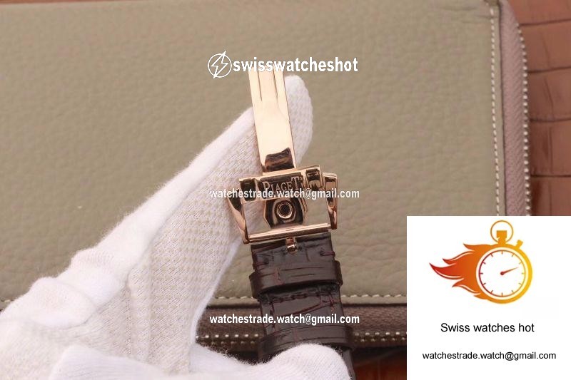 Piaget Polo MKS Factory Rose Gold Case Diamond Dial 8