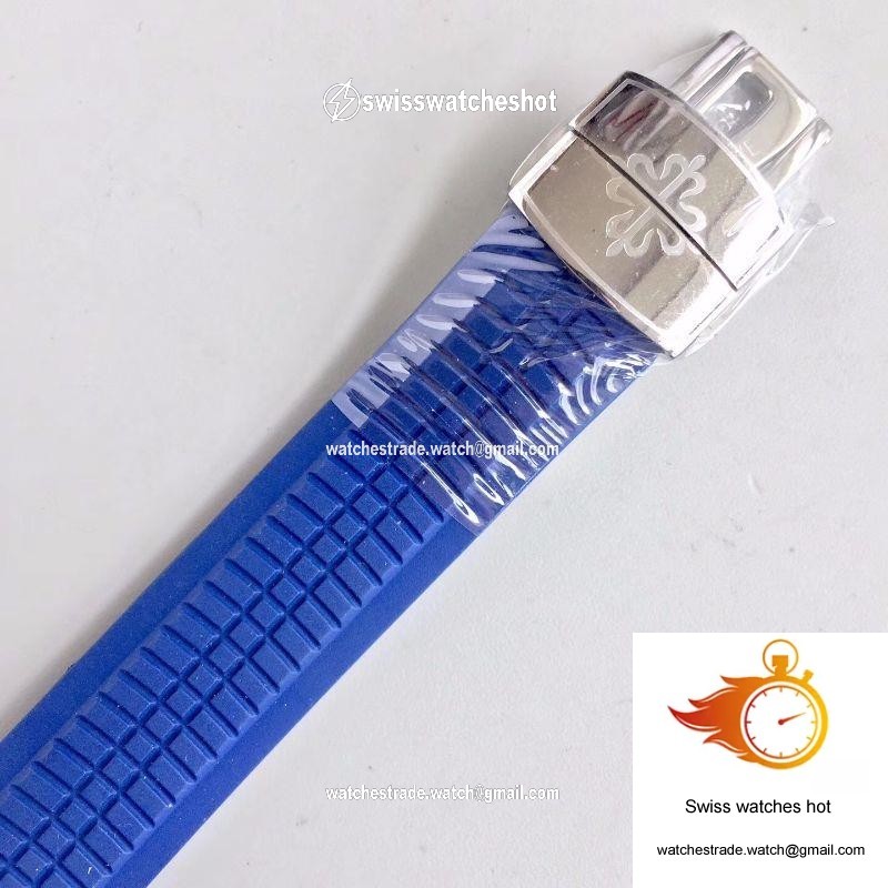 Patek Philippe Aquanaut 5168G-001 PF Factory Black-blue Dial 8
