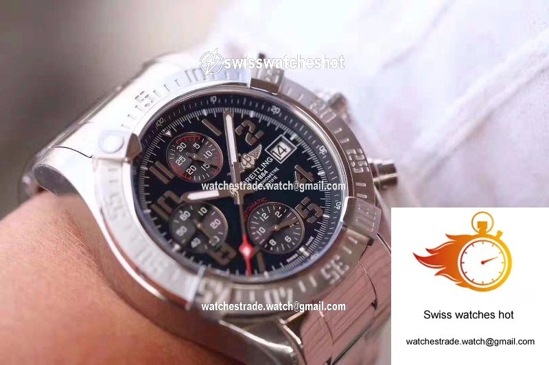 Breitling Avenger II A1337111BC28168A 43MM GF Factory Black Dial 8