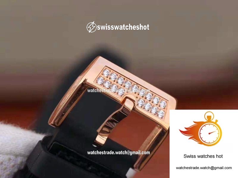 Franck Muller Vanguard 18K Rose Gold V45.SC.DT.D.NBR.CD.5N.NR Black Dial 8
