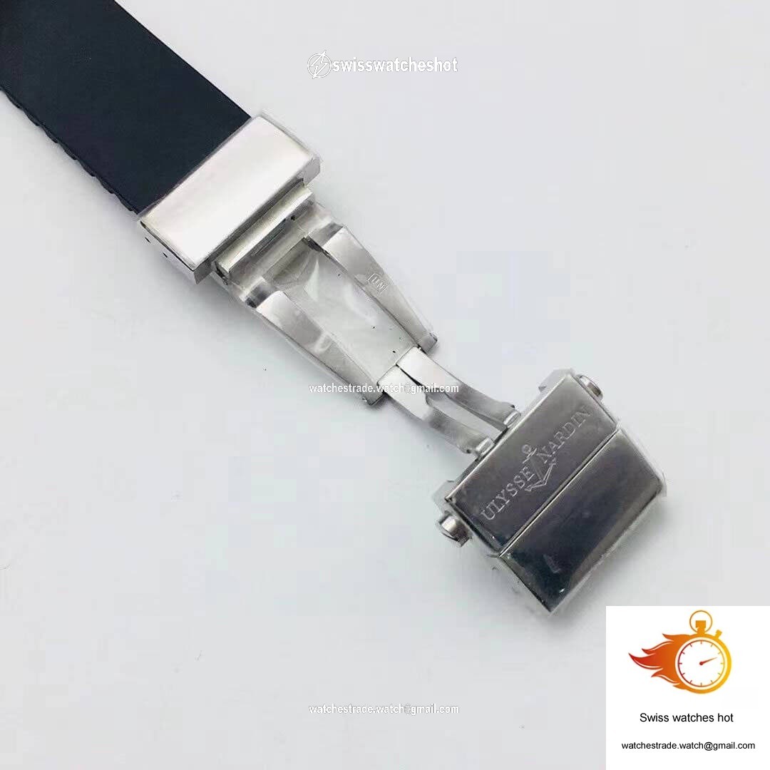 Ulysse Nardin El Toro 329-00-3 TW Factory Ceramics White Dial 8