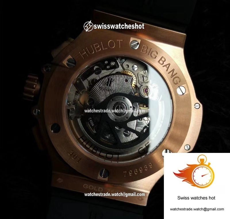 Hublot Big Bang 301.PX.1180.RX.1104 V6 Factory Rose Gold Diamond 8