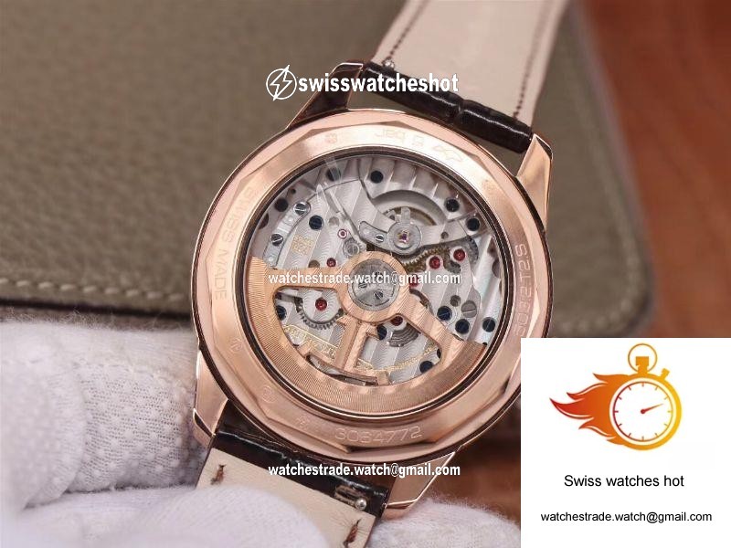 8F Factory Jaeger-LeCoultre Geophysic Univrsal Time 8102520 Pink Gold 8