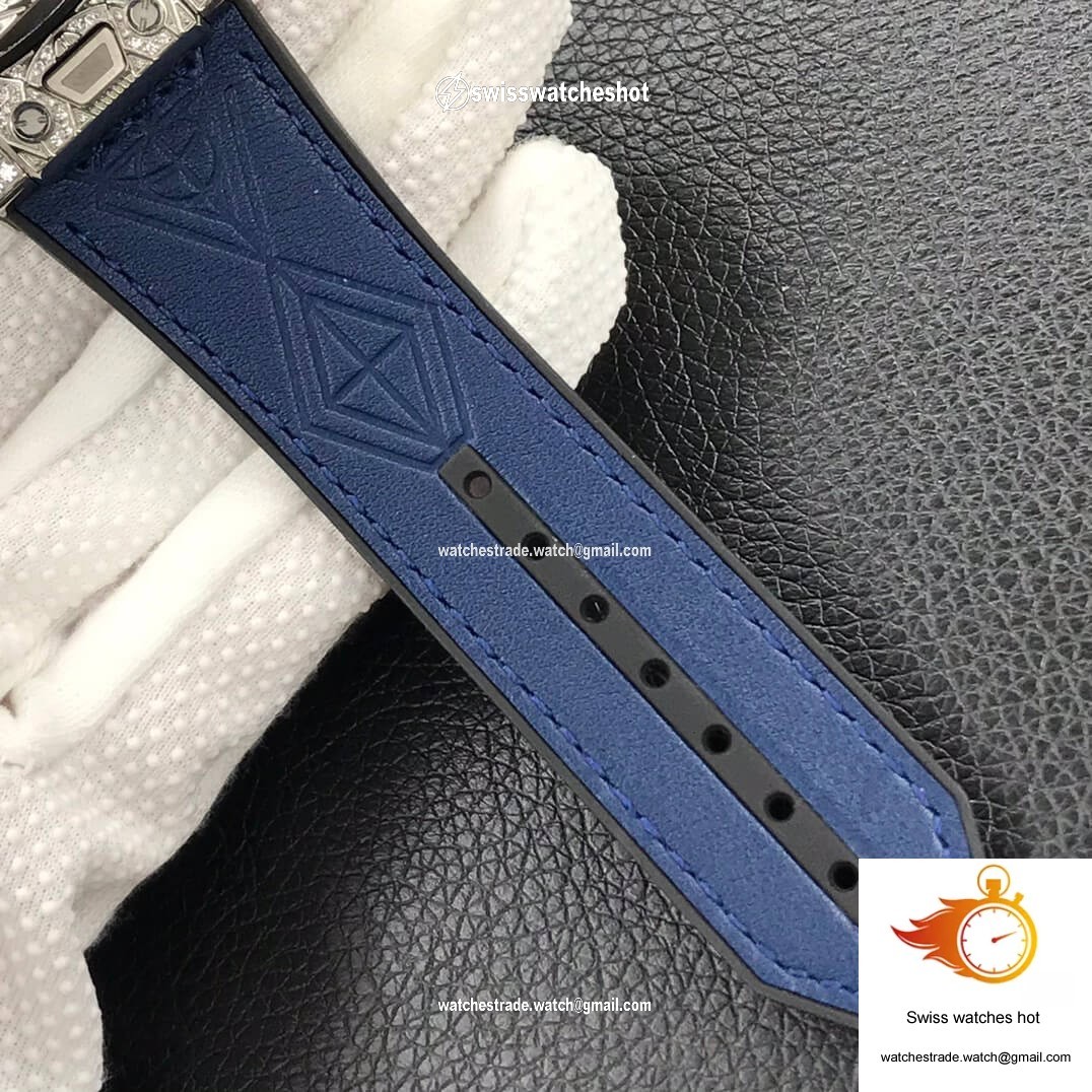Hublot Big Bang WWF Factory Titanium Full Diamond Case 9