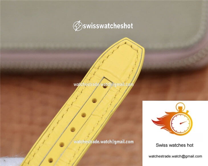Franck Muller Vanguard Ladies ABF Factory Cowhide Strap 9