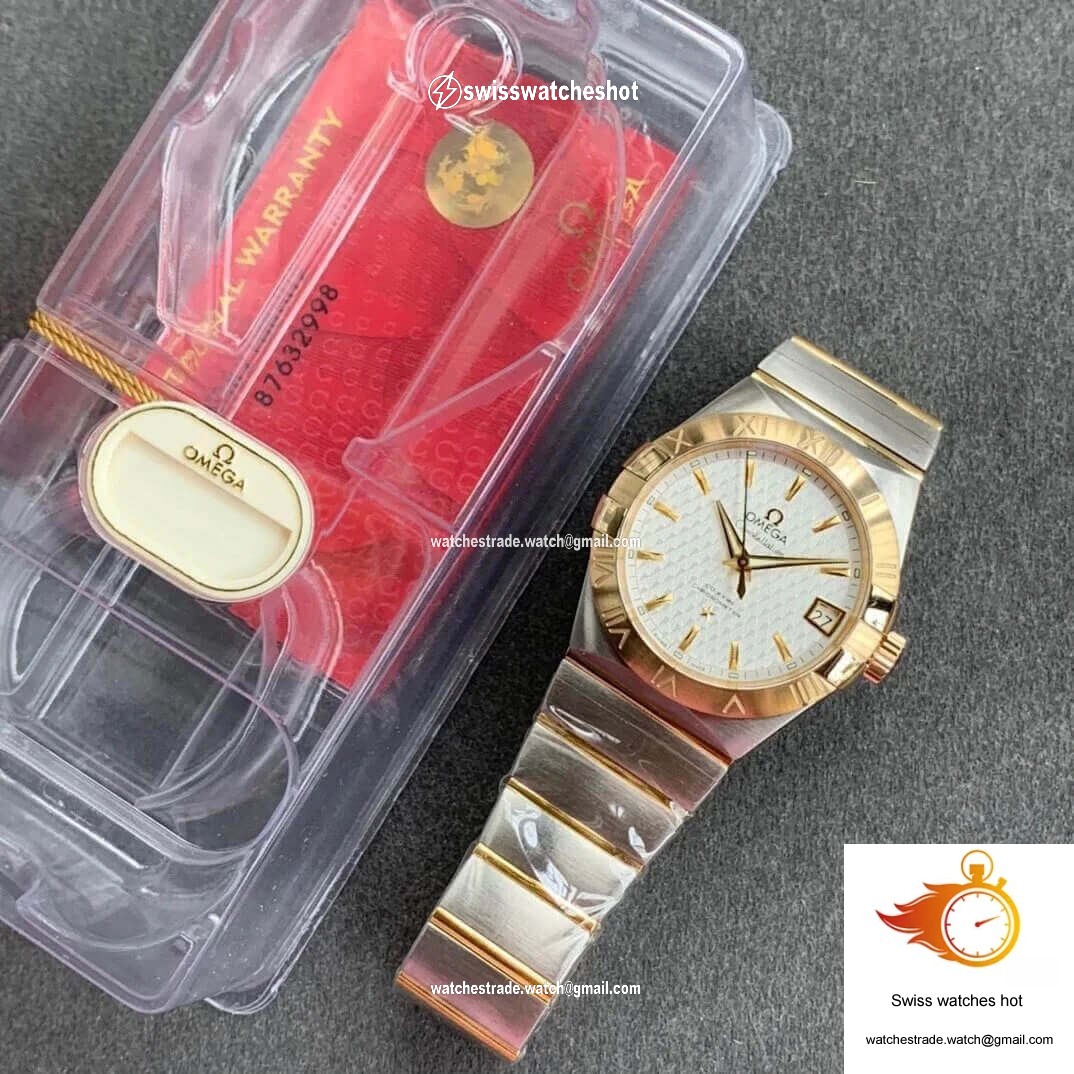Omega Constellation 123.20.38.21.02.006 VS Factory Yellow Gold 9