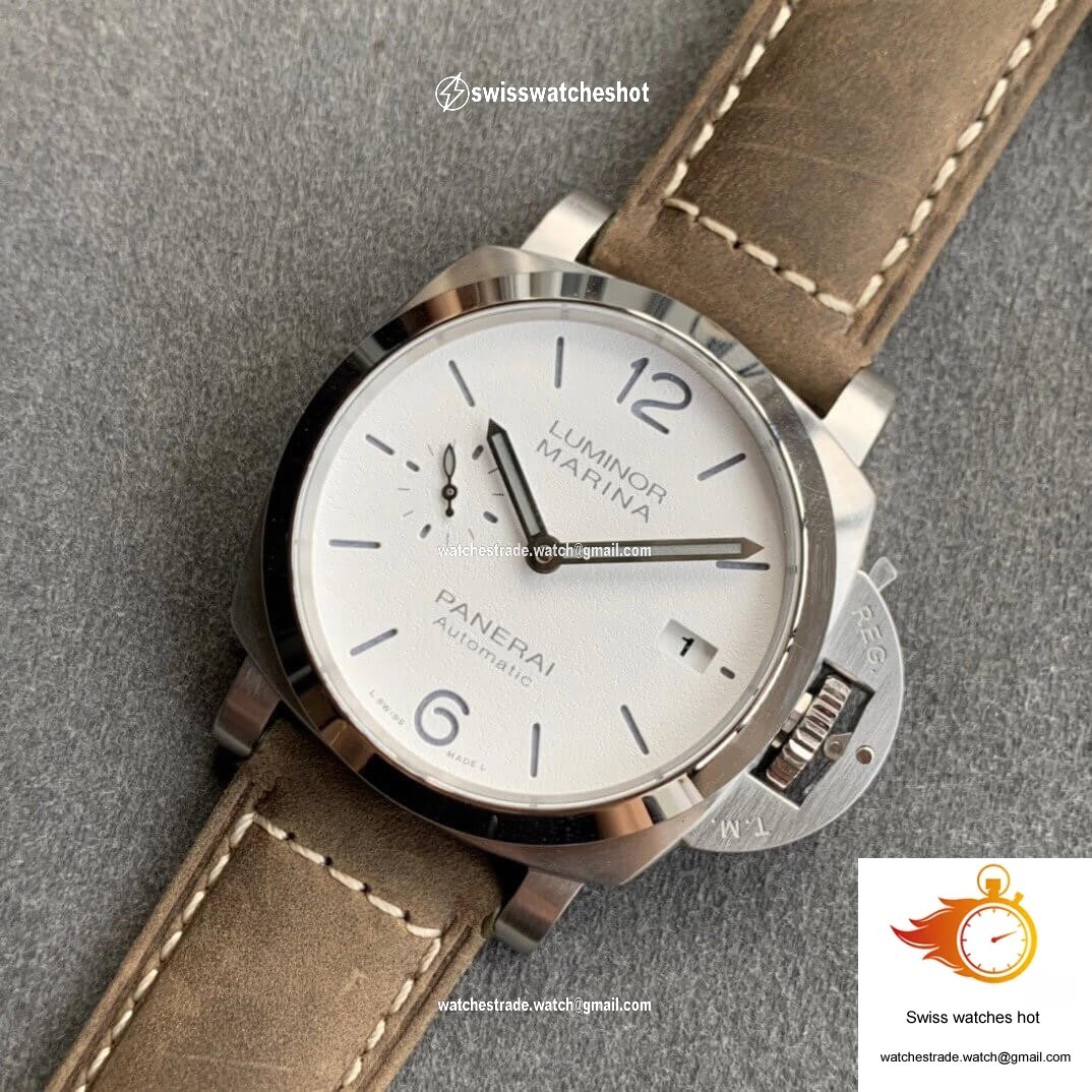 Panerai Luminor PAM01394 VS Factory White Dial 9