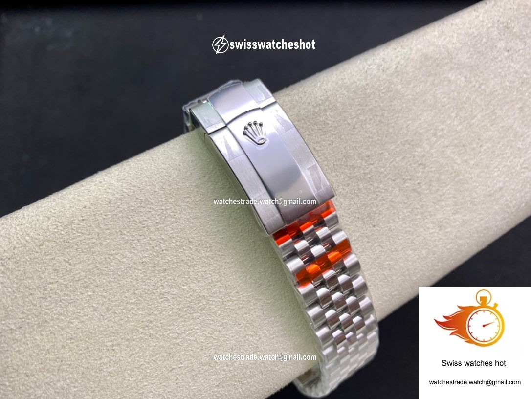 Rolex Datejust 36MM EW Factory Stainless Steel White Dial 9