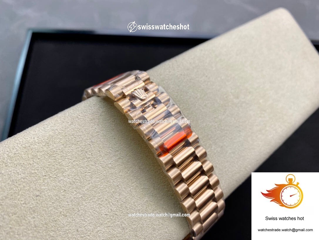 Rolex Day Date M228235-0005 EW Factory Rose Gold 9