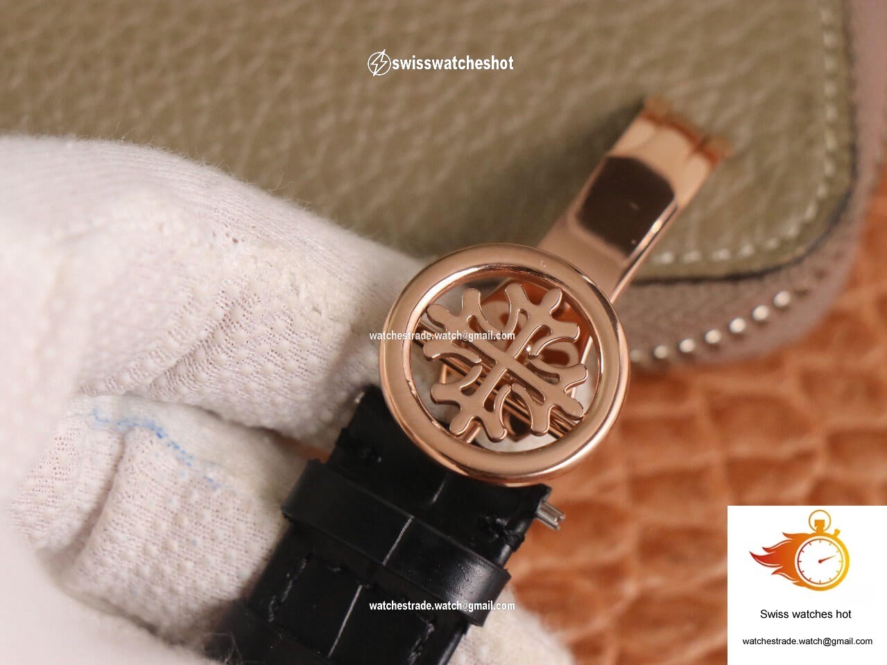 Patek Philippe Grand Complications 6102 TW Factory Rose Gold Black Dial 9