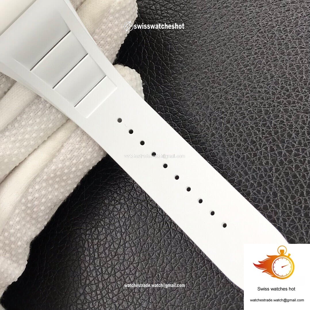 Richard Mille RM055 ZF Factory White Ceramic 9