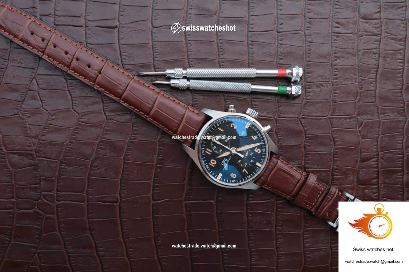 IWC Pilot IW387808 ZF Factory Stainless Steel 9
