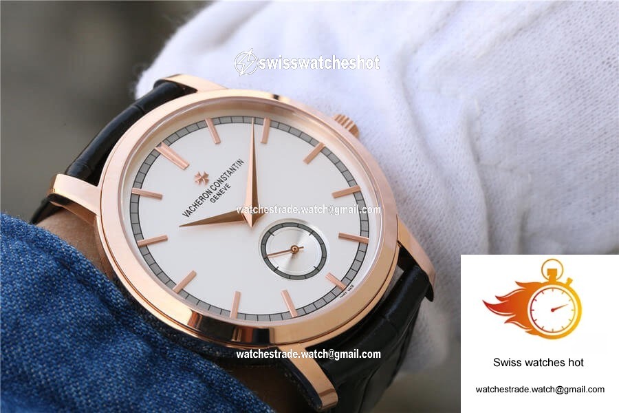 Vacheron Constantin Traditionnelle 82172/000R-9382 TW Factory Rose Gold White Dial 9