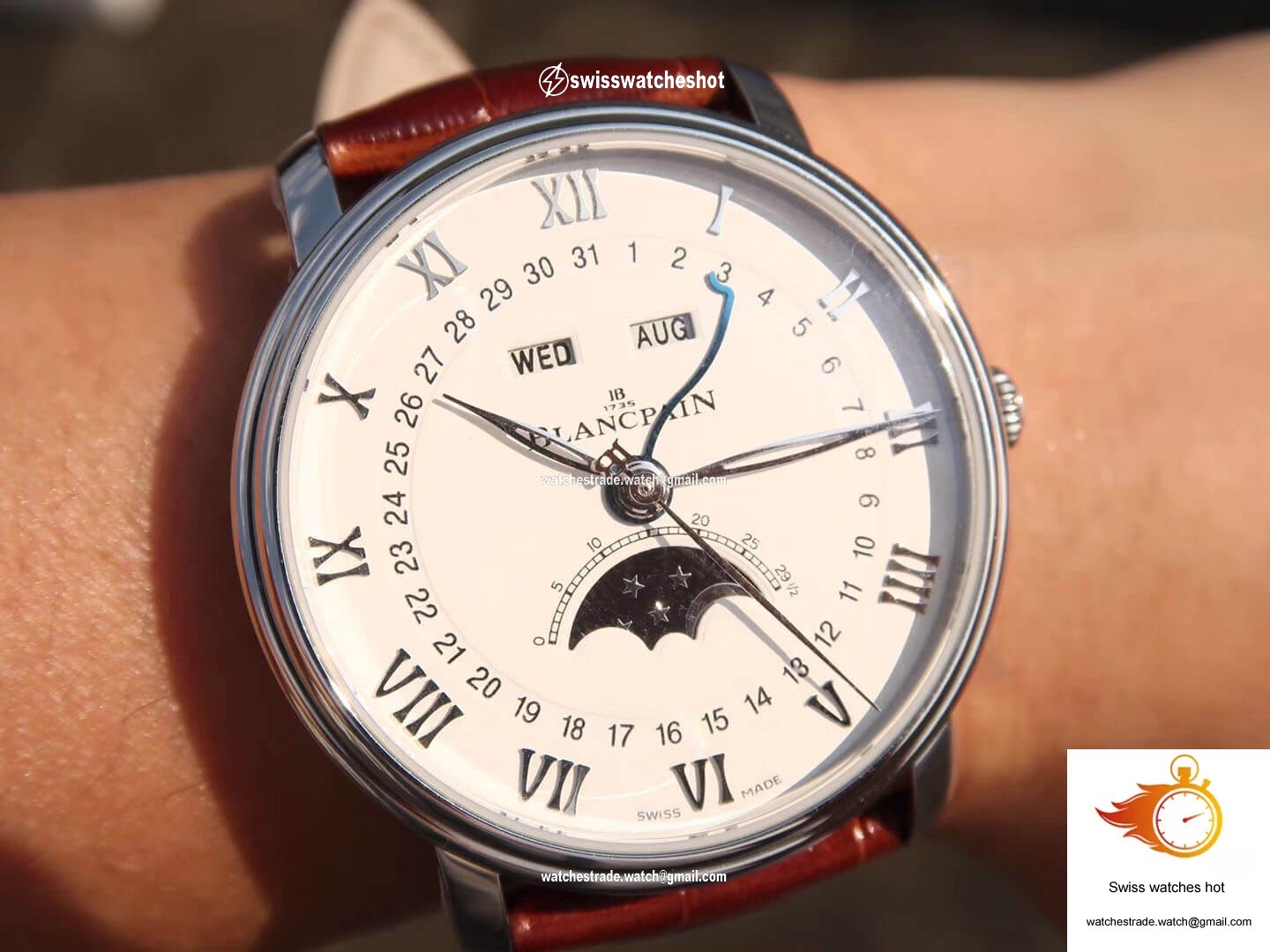 Blancpain Villeret 6654 OM Factory V2 White Dial 9