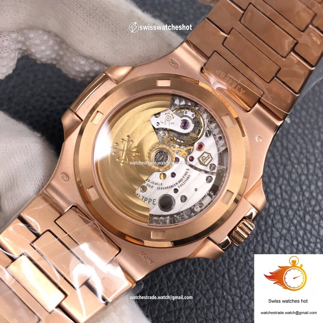 Patek Philippe Nautilus 5711/1R-001 3K Factory Dark Brown Dial 9