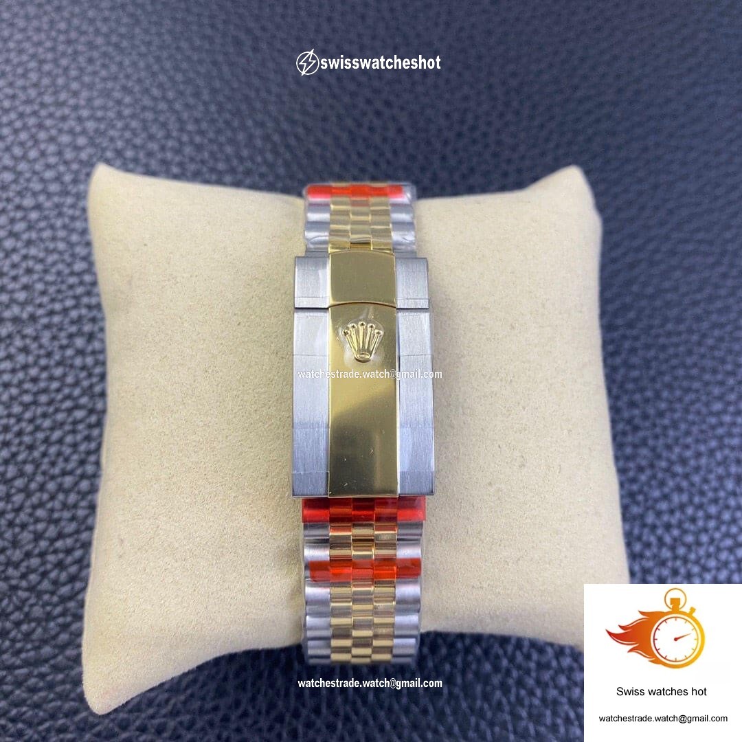 Rolex Datejust M126233-0037 EW Factory Golden Palm Leaf Pattern Dial 9