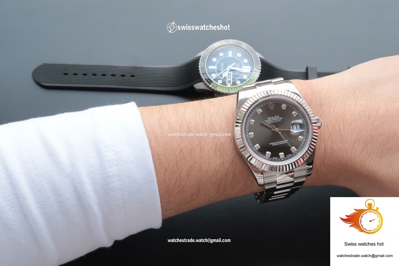 Rolex Datejust M126334-0005 EW Factory Grey Dial 9