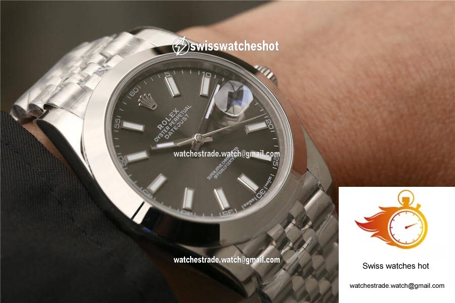 Rolex Datejust M126300-0008 EW Factory Grey Dial 9