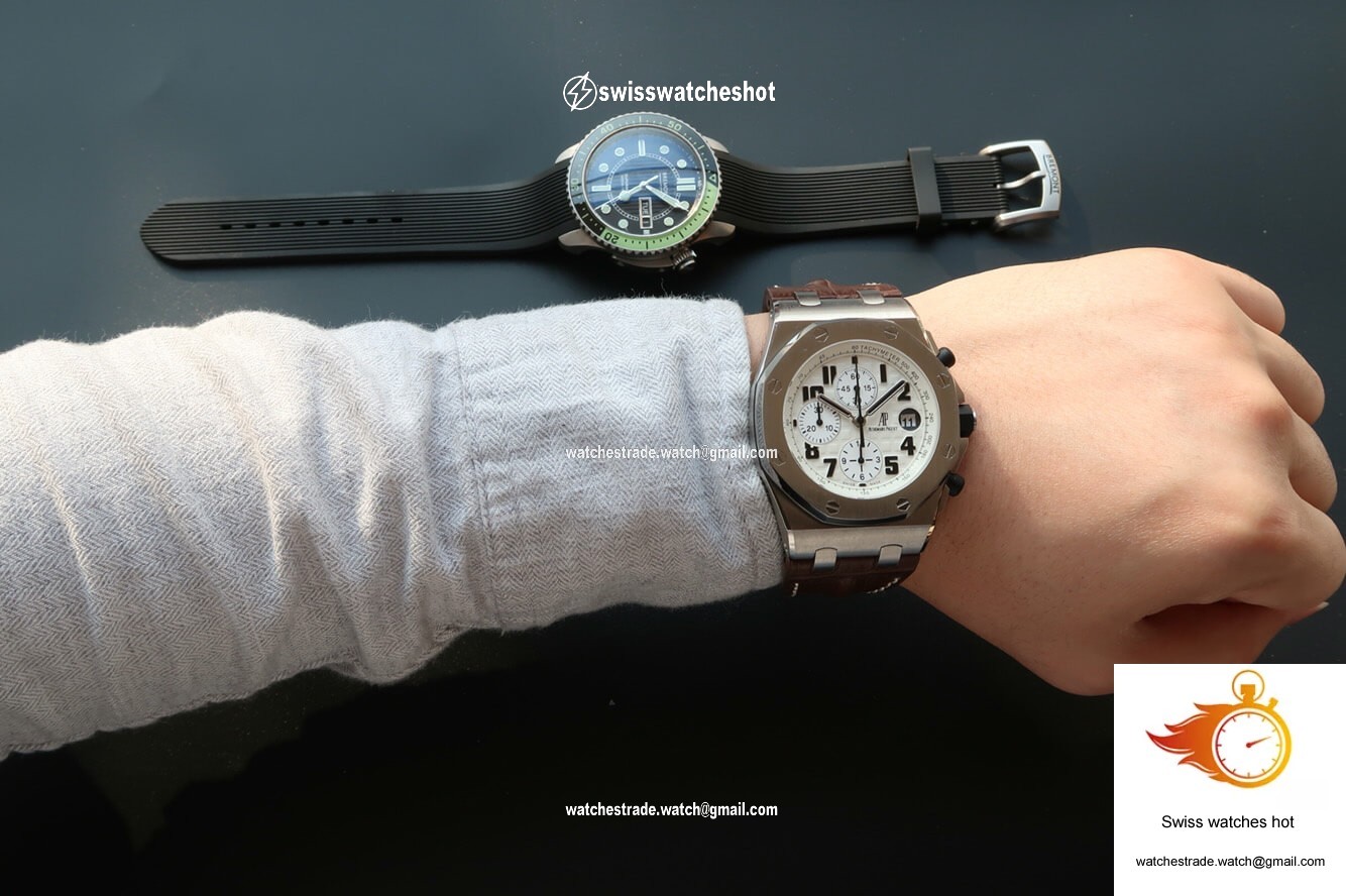 Audemars Piguet Royal Oak Offshore 26170ST.OO.D091CR.01 JF Factory White Dial 9