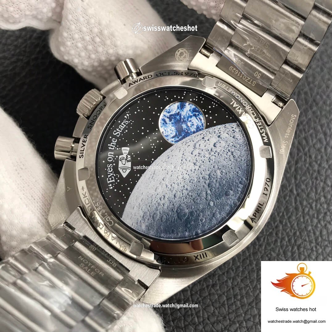 Omega Speedmaster Snoopy Award 310.32.42.50.02.001 OM Factory Silver Dial 9