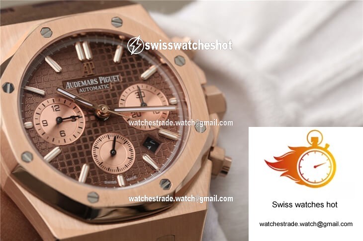 Audemars Piguet Royal Oak Chronograph 26331OR.OO.D821CR.01 OM Factory Brown Dial 9