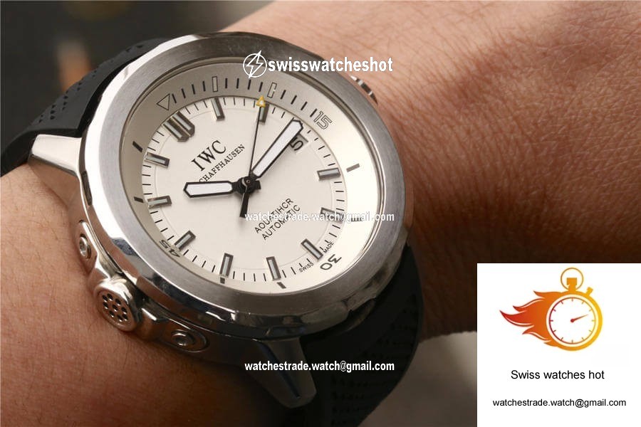 IWC Aquatimer IW329003 V6 Factory Silver White Dial 9