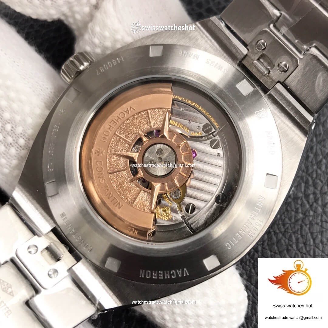 Vacheron Constantin Overseas 7700V/110A-B129 World Time 8F Factory Silver Gray Dial 9