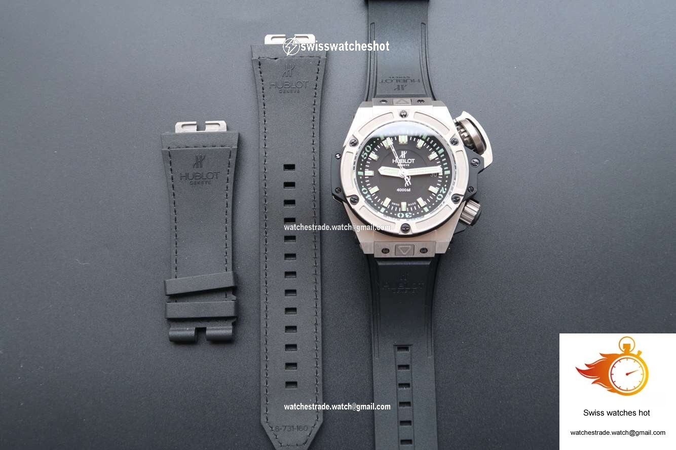 Hublot King Power Oceanographic 731.NX.1190.RX V6 Factory Black Dial 9