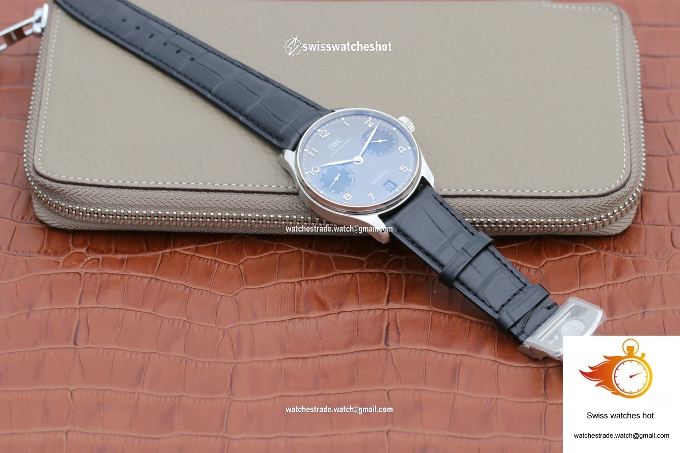 IWC Portuguese IW500705 ZF Factory V5 Light Gray Dial 9