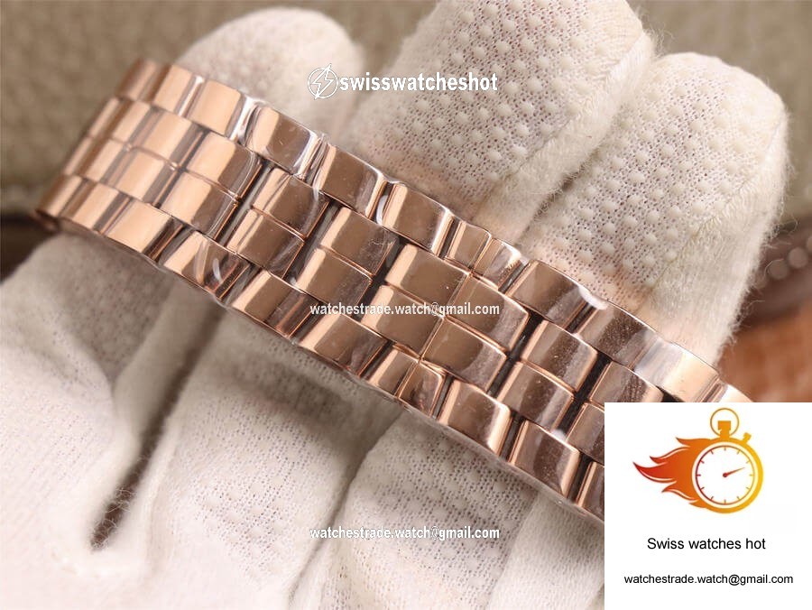 Chopard Happy Sport 274808-5002 YF Factory White Dial Rose Gold 9