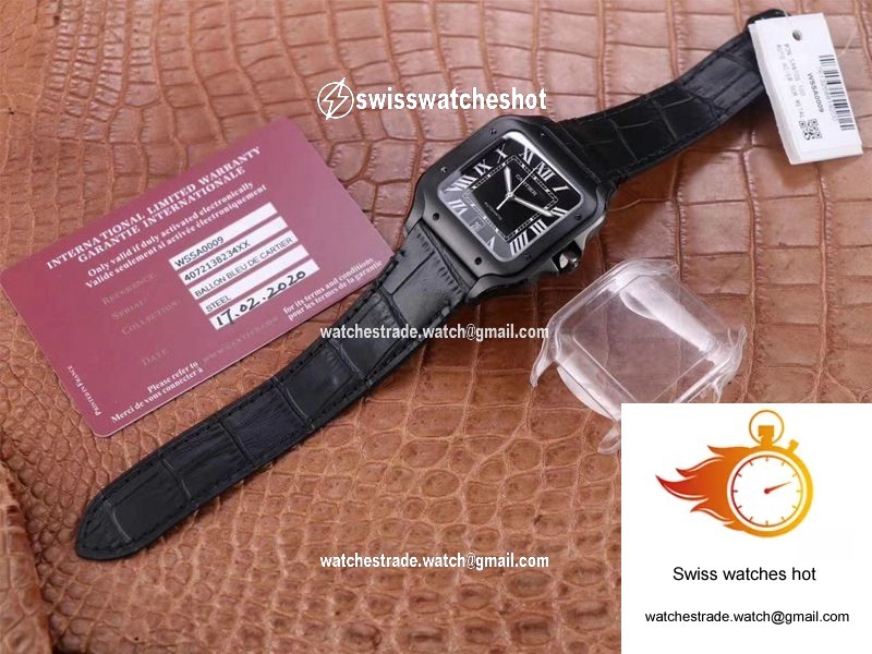 Cartier Santos WSSA0039 V6 Factory Carbon Plating 9
