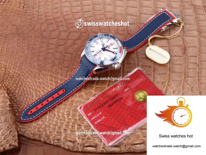 Omega Seamaster Planet Ocean 36th America’s Cup Limited Edition VS Factory White Dial 9