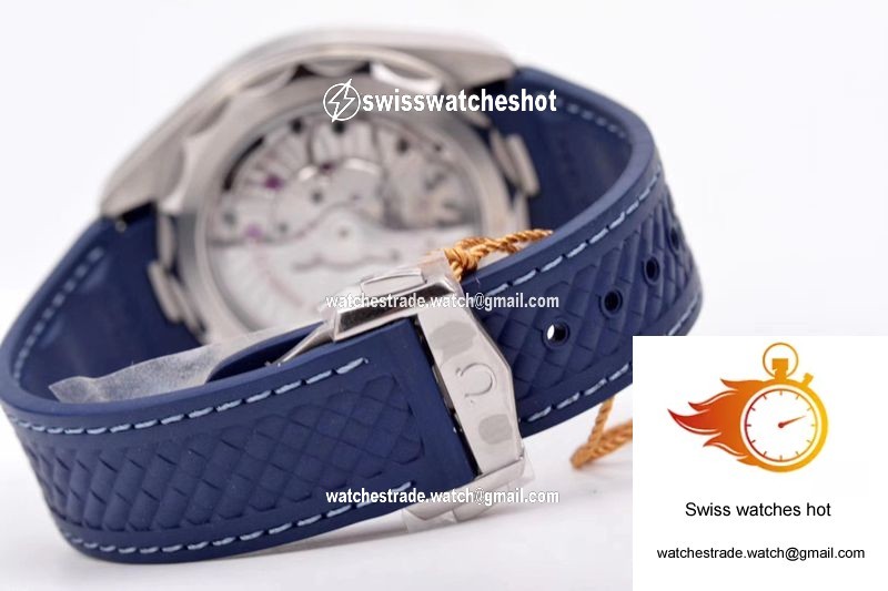 Omega Seamaster Aqua Terra GMT Worldtimer 220.12.43.22.03.001 VS Factory Blue Dial 9