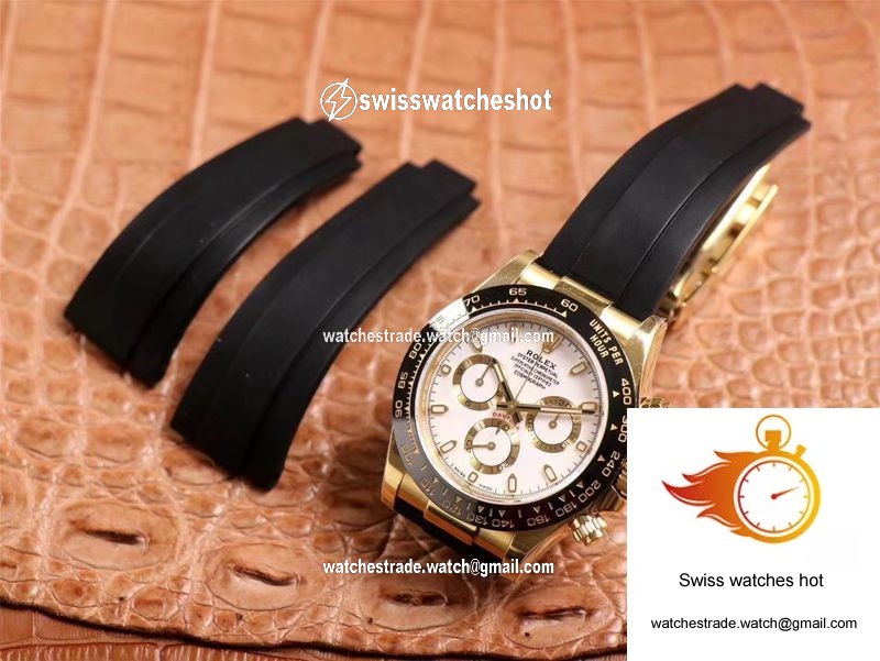 Rolex Daytona M116518LN-0041 Noob Factory White Dial 4130 Movement 9