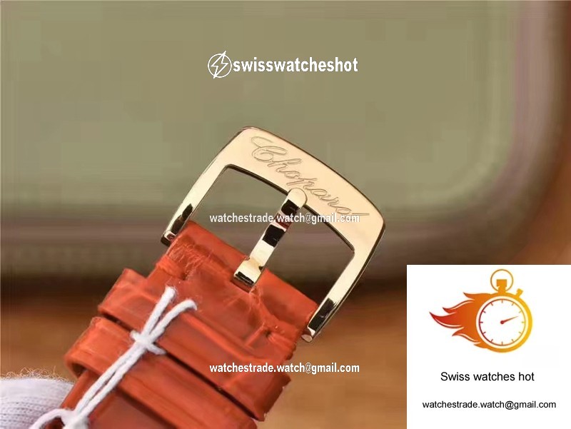 Chopard Happy Sport 274808 Rose Gold Diamonds YF Factory White Dial 9