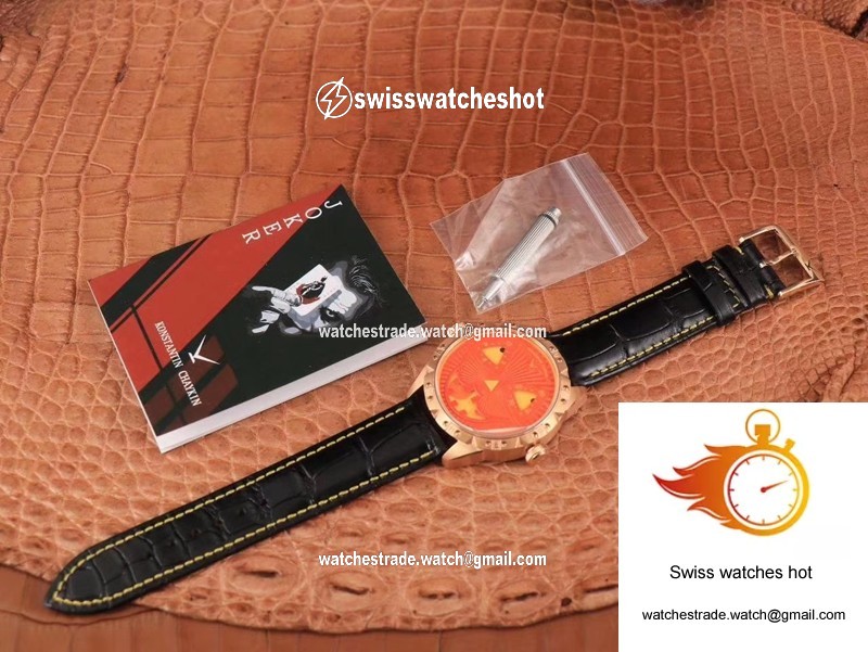 Konstantin Chaykin Joker Halloween TW Factory Orange Dial 9