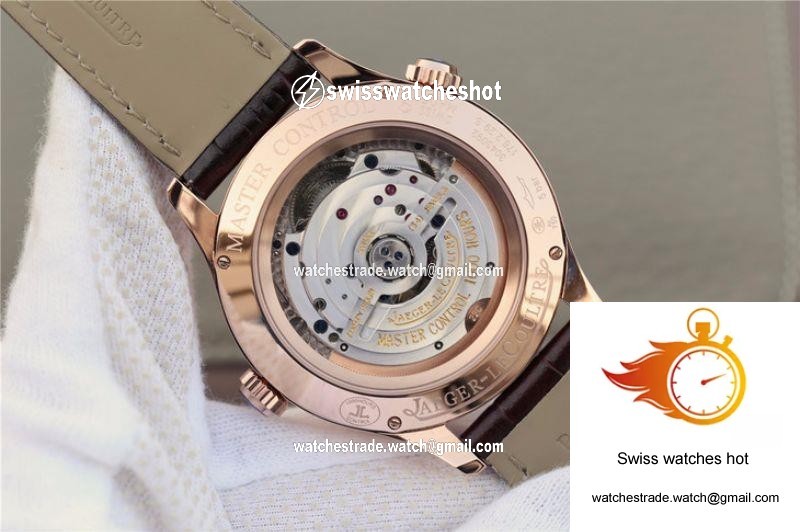 Jaeger-LeCoultre Master Calendar 1428421 Rose Gold White Dial 9