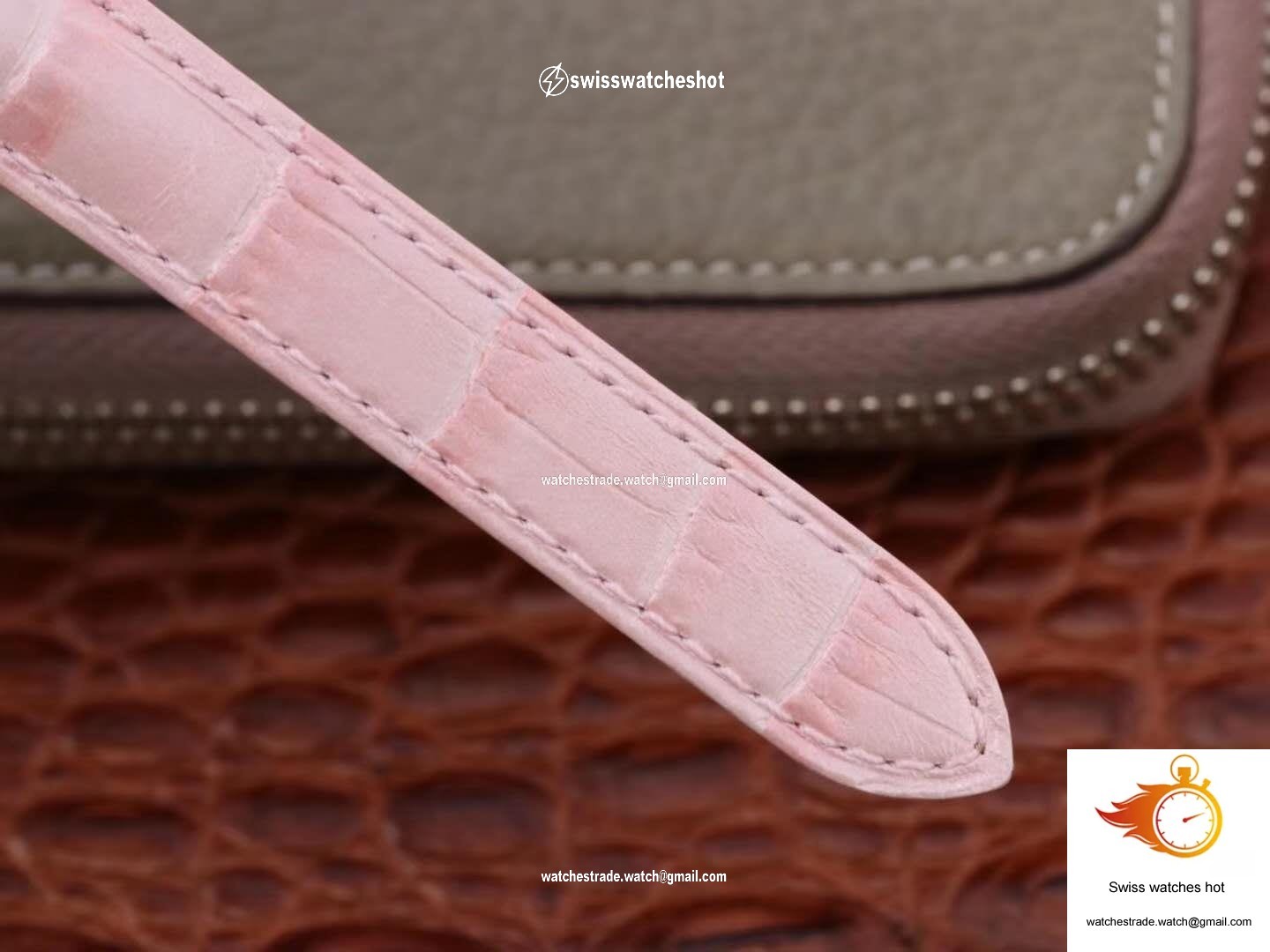 Ballon Bleu De Cartier Ladies 33MM WSBB0002 V6 Factory Pink Dial 9