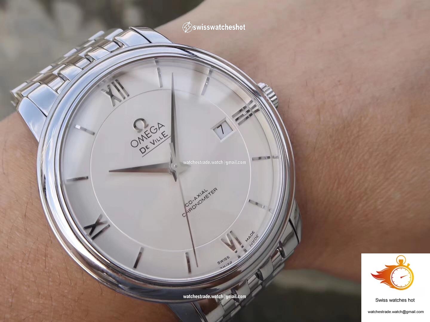 Omega De Ville Prestige 424.10.40.20.02.003 MKS Factory White Dial 9