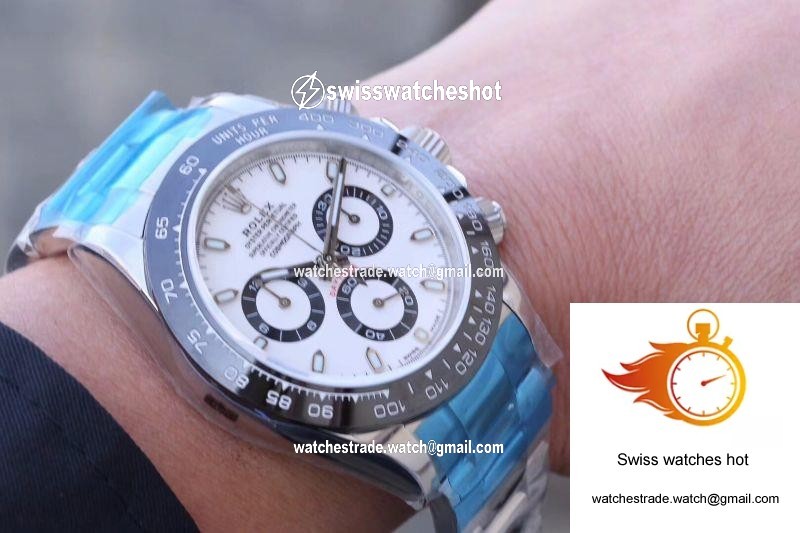 Rolex Daytona Cosmograph 116500LN Noob Factory White Dial 9