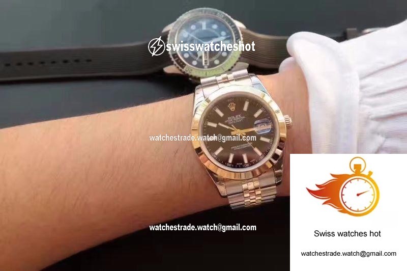 Rolex Datejust 41 126303 Gold Wrapped Black Dial 9