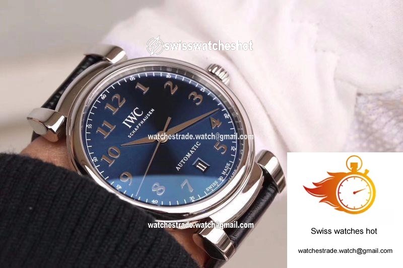 IWC Da Vinci Automatic IW356601 MKS Factory Blue Dial 9