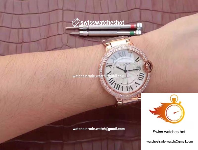 Ballon Bleu De Cartier 42MM V6 Factory White Dial 9