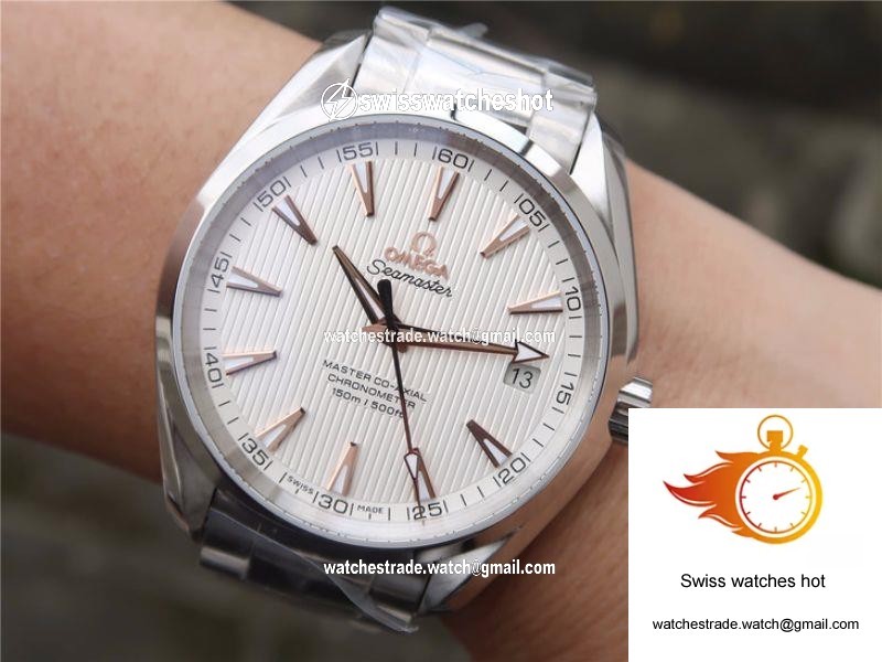 Omega Seamaster Aqua Terra 231.13.42.21.02.003 VS Factory White Dial 9