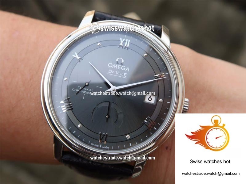 Omega De Ville Prestige 424.13.40.21.06.001 TW Factory Gray Dial 9