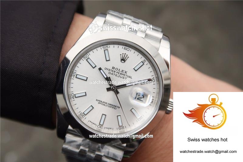 Rolex Datejust 116200 41mm EW Factory White Dial 9