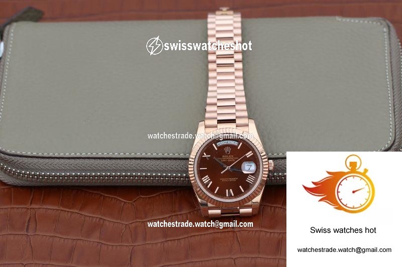 Rolex Day Date 40mm 228235 EW Factory Brown Dial 9