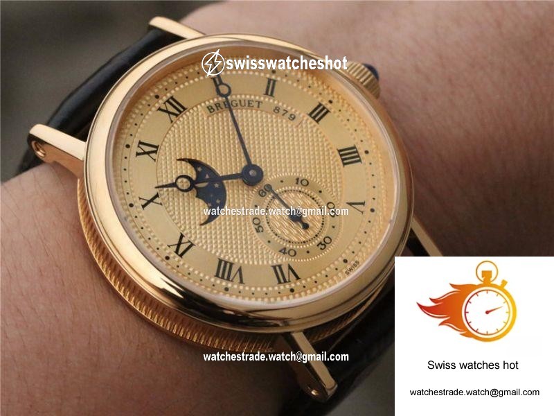 Breguet Classique Moonphase 4396 Yellow Gold Dial 9